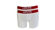 LOT DE 2 BOXERS EN COTON BLANC - LEVIS