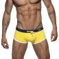 MINI BOXER DE BAIN SWIM PLAIN JAUNE ADS164 - ADDICTED