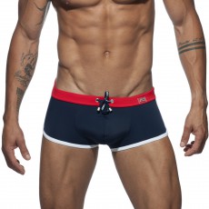 MINI BOXER DE BAIN SWIM PLAIN MARINE ADS164 - ADDICTED