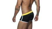 MINI BOXER DE BAIN SWIM PLAIN NOIR ADS164 - ADDICTED