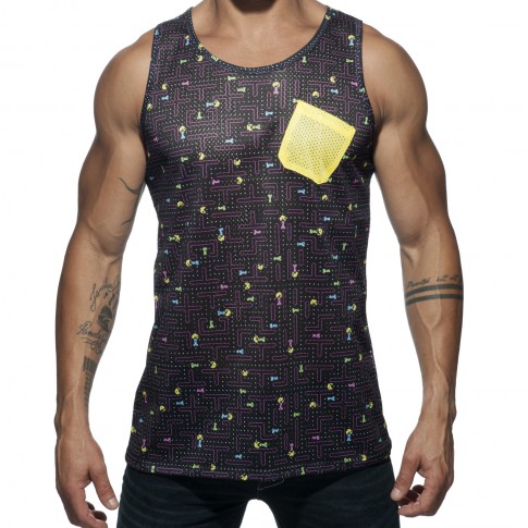 DEBARDEUR DICKMAN NOIR AD655 - ADDICTED DEBARDEUR DICKMAN NOIR AD655 - ADDICTED