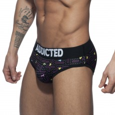 SLIP DICKMAN NOIR AD653 - ADDICTED