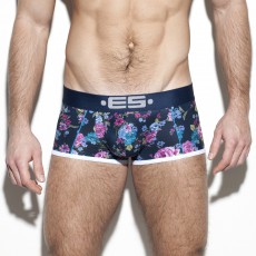 BOXER FLOWERY NAVY UN251 - ES COLLECTION