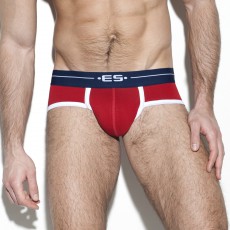 SLIP 7 DAYS ROUGE UN261 - ES COLLECTION