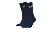 PACK DE 2 PAIRS DE CHAUSSETTES REGULAR CUT MARINE LOGO LEVIS - LEVIS