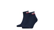 PACK DE 2 PAIRS DE CHAUSSETTES MID CUT MARINES LOGO LEVIS - LEVIS