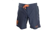 SHORT DE BAIN NAVY MI LONG LOGOTE 7 BANDES ARMANI - EA7