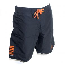 SHORT DE BAIN NAVY MI LONG LOGOTE 7 BANDES ARMANI - EA7