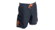 SHORT DE BAIN NAVY MI LONG LOGOTE 7 BANDES ARMANI - EA7