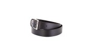 CEINTURE AJUSTABLE BOUCLE ARDILLON BELT NOIR K50K504138 - CALVIN KLEIN