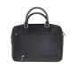  PORTE DOCUMENTS ST ANTOINE TOILE GARNIE CUIR NOIR - CHABRAND