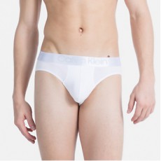  SLIP HIP BRIEF BLANC COTON MODAL  NB1555A - CALVIN KLEIN