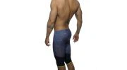 COLLANT DE SPORT MI-LONG ABSTRACT MARINE AD560- ADDICTED