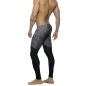 COLLANT DE SPORT LONG ABSTRACT NOIR AD559- ADDICTED