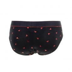 SLIP NOIR EAGLE ROUGE BRILLANT 8A592- ARMANI