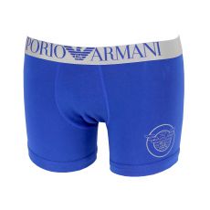 BOXER LONG ICONIC TERRY BLEU 8A595 - EMPORIO ARMANI