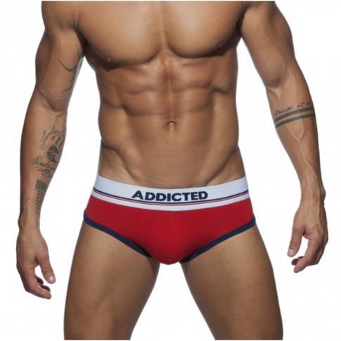 SLIP CURVE BLEU ROUGE AD727 - ADDICTED SLIP CURVE BLEU ROUGE AD727 - ADDICTED