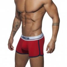 BOXER LONG CURVE ROUGE AD729 - ADDICTED
