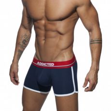 BOXER LONG CURVE NAVY AD729 - ADDICTED