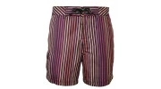 CK Swimwear - SHORT DE BAIN MEDIUM VIOLET/NOIR 58111W2_079