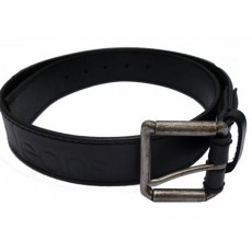 CKJ – CEINTURE CUIR BRUN FONCE FUME - boucle sport