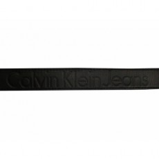 CKJ – CEINTURE CUIR BRUN FONCE FUME - boucle sport