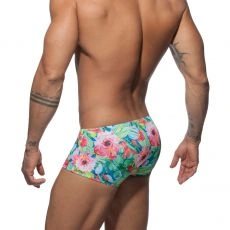 BOXER DE BAIN CACTUS TURQUOISE ADS183 - ADDICTED