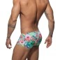 BOXER DE BAIN CACTUS TURQUOISE ADS183 - ADDICTED