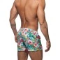 SHORT DE BAIN CACTUS TURQUOISE ADS184 - ADDICTED