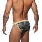 BIKINI DE BAIN CAMO CAMOUFLAGE KAKI ET OR ADS188 - ADDICTED
