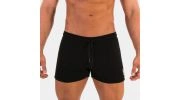 SHORT YORICK NOIR ET ORANGE - BARCODE