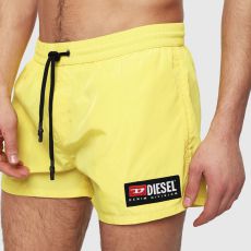 SHORT DE BAIN SANDY JAUNE FLUO - DIESEL