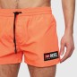 SHORT DE BAIN SANDY ORANGE FLUO BMBX - DIESEL