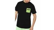 T-SHIRT JUST-B AVEC POCHE NOIR - DIESEL