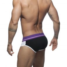 SLIP SPORTIVE SUPER BULK NOIR AD702 - ADDICTED