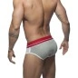 SLIP SPORTIVE SUPER BULK GRIS AD702 - ADDICTED