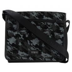 BESACE / PORTE TRAVERS ARMY EN TOILE GRIS - CHABRAND