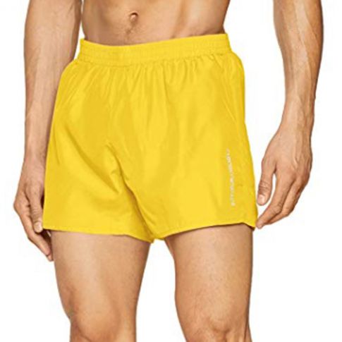 SHORT DE BAIN BASIQUE JAUNE - ARMANI