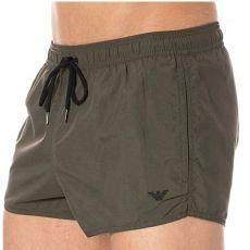 SHORT DE BAIN COURT KAKI - ARMANI