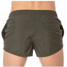 SHORT DE BAIN COURT KAKI - ARMANI