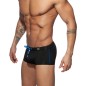 BOXER DE BAIN COURT RAINBOW NOIR ADS196 - ADDICTED
