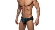 SLIP DE BAIN RAINBOW NOIR ADS195 - ADDICTED