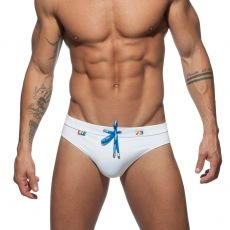 SLIP DE BAIN RAINBOW BLANC ADS195 - ADDICTED