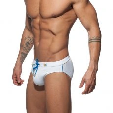 SLIP DE BAIN RAINBOW BLANC ADS195 - ADDICTED