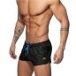 SHORT DE BAIN RAINBOW NOIR ADS197 - ADDICTED SHORT DE BAIN RAINBOW NOIR ADS197 - ADDICTED