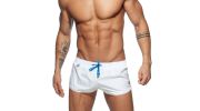SHORT DE BAIN RAINBOW BLANC ADS197 - ADDICTED