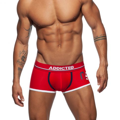 BOXER SPORT ROUGE AD708 - ADDICTED
