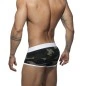 BOXER CAMOUFLAGE CAMO STRIPE MESH BLANC AD765 - ADDICTED