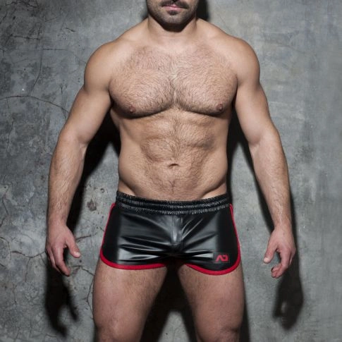 SHORT ROCKY DOUBLE SIDE ROUGE ADF79 - ADDICTED