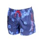 SHORT DE BAIN A FLEURS MARINE - ARMANI